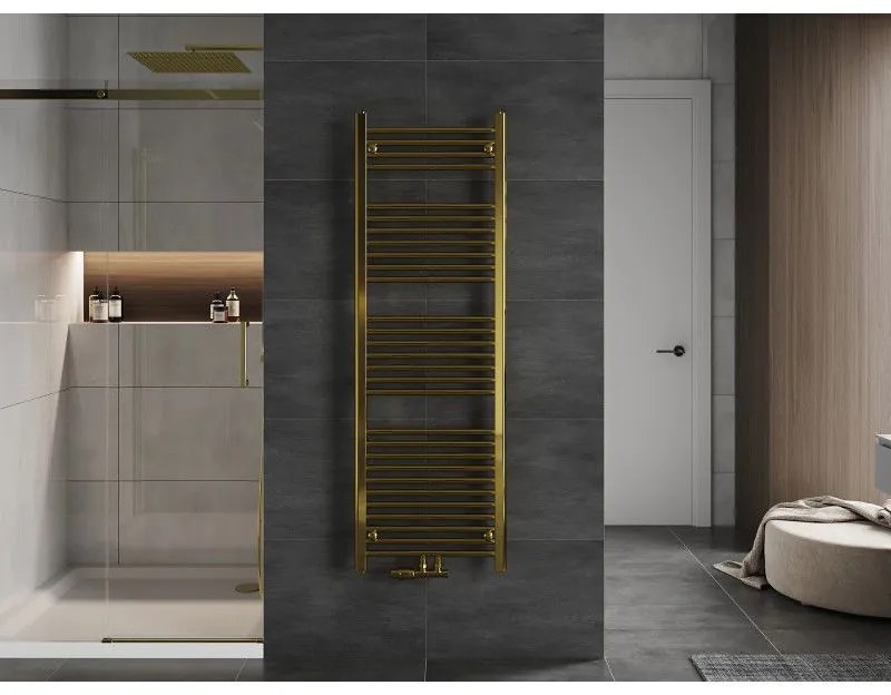 Mexen Mars, vykurovacie teleso 1500x500 mm, 494 W, zlatá lesklá, W110-1500-500-00-50