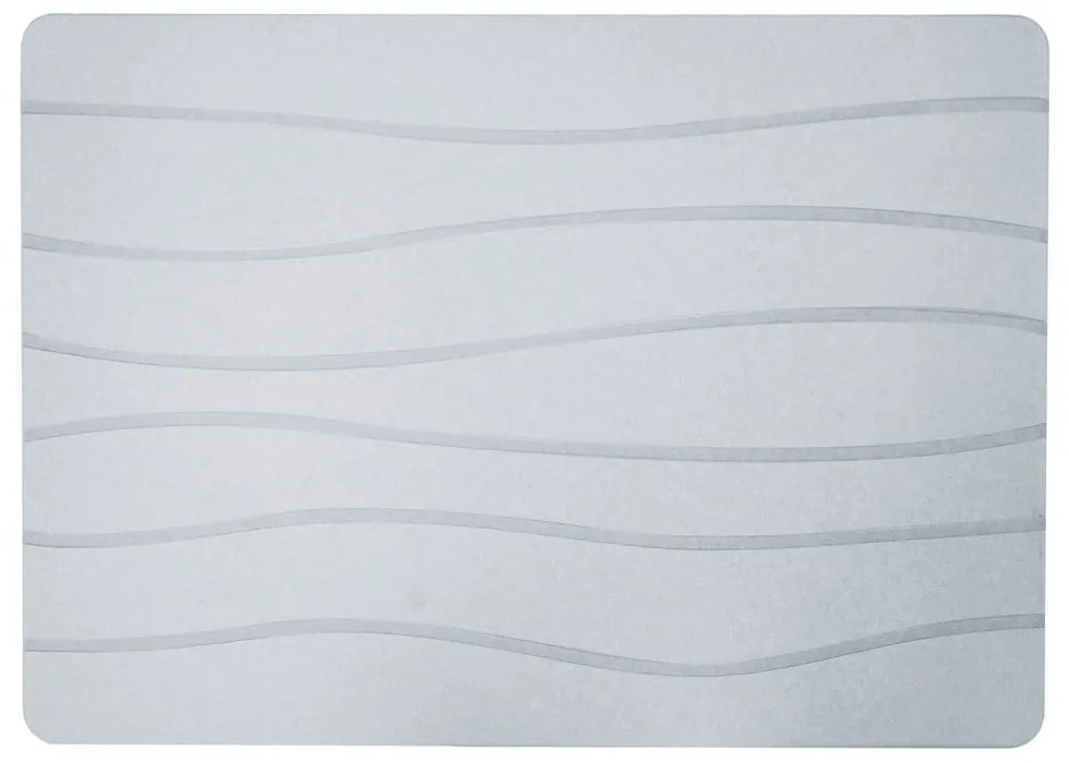 Sivá kúpeľňová predložka 50x70 cm Ondelina – douceur d'intérieur