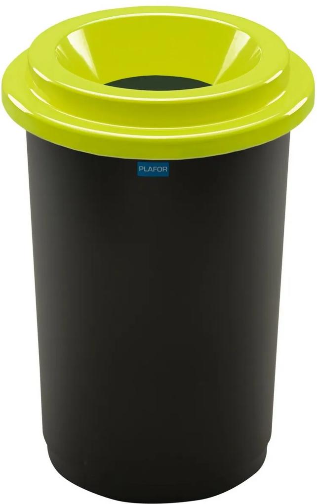 Aldotrade Odpadkový kôš na triedený odpad Eco Bin 50 l, zelená