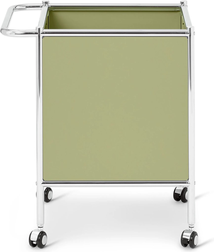 Kovový bočný vozík »CN3 Kids« s kolieskami, pistáciový