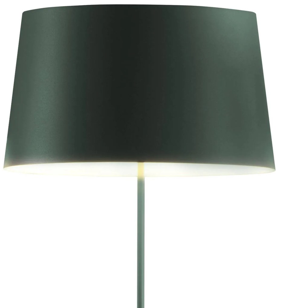 Vibia Warm 4906 dizajnérska stojaca lampa, zelená