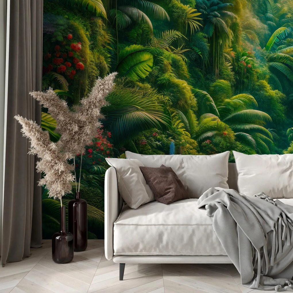 Fototapeta - Pohľad do džungle (147x102 cm)