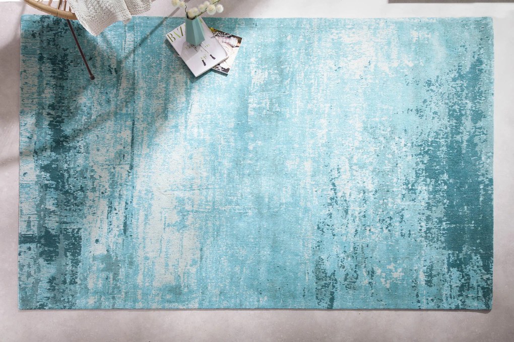 Koberec Modern Art 240x160cm tyrkysová béžová