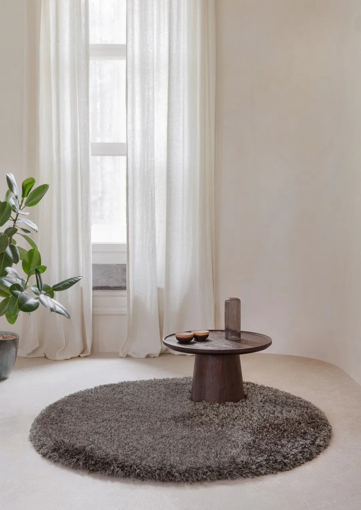 Kusový koberec Rhapsody 2501 905 kruh, 200x200 (priemer) kruh, šedá, obývacia izba, Osta