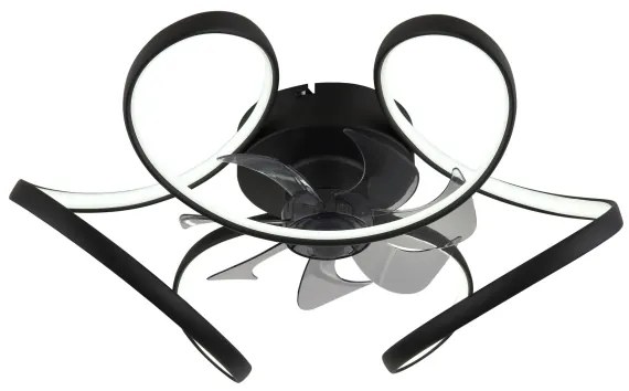 Globo 03638 - LED Stmiev. stropný ventilátor LORIS LED/40W/230V 3000-6000K + DO