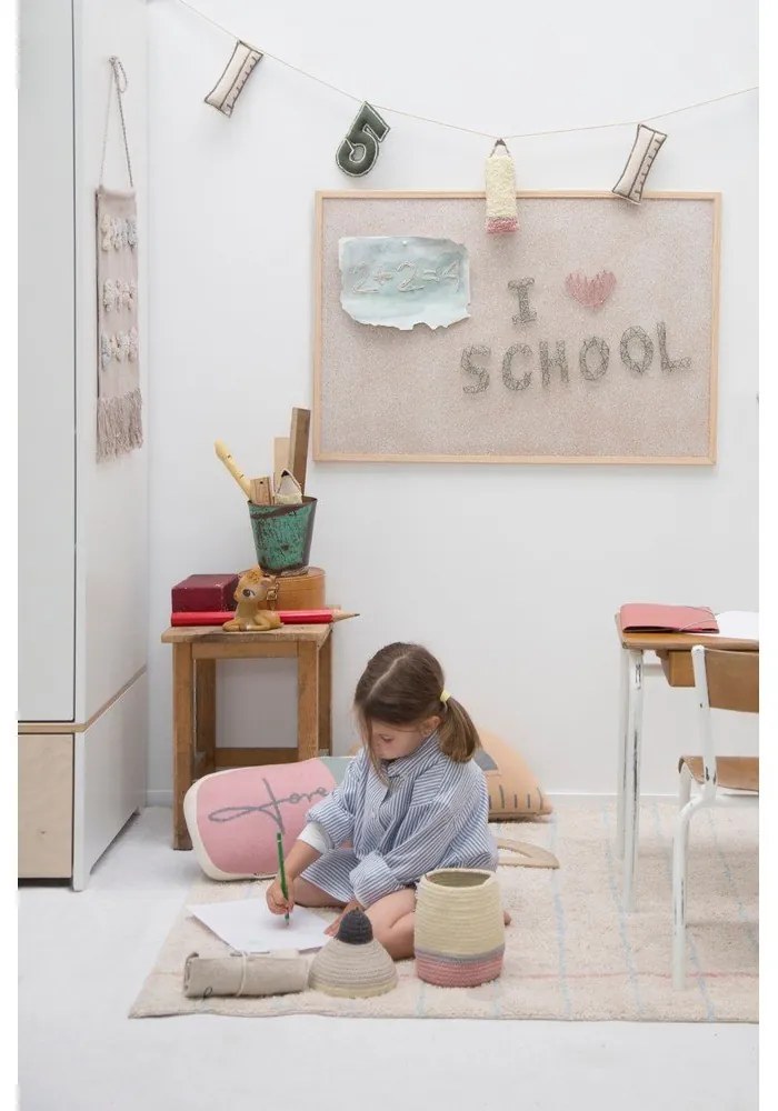 Látkový detský kôš na hračky ø 13x30 cm Pencil Small – Lorena Canals