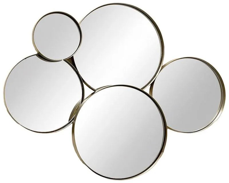 Zrkadlo Coast, zlaté, sada 5ks