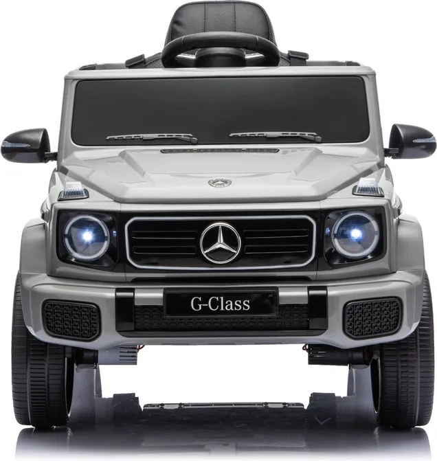 LEAN CARS Akumulátorové vozidlo Mercedes G 4x4 24 V 2580, šedé