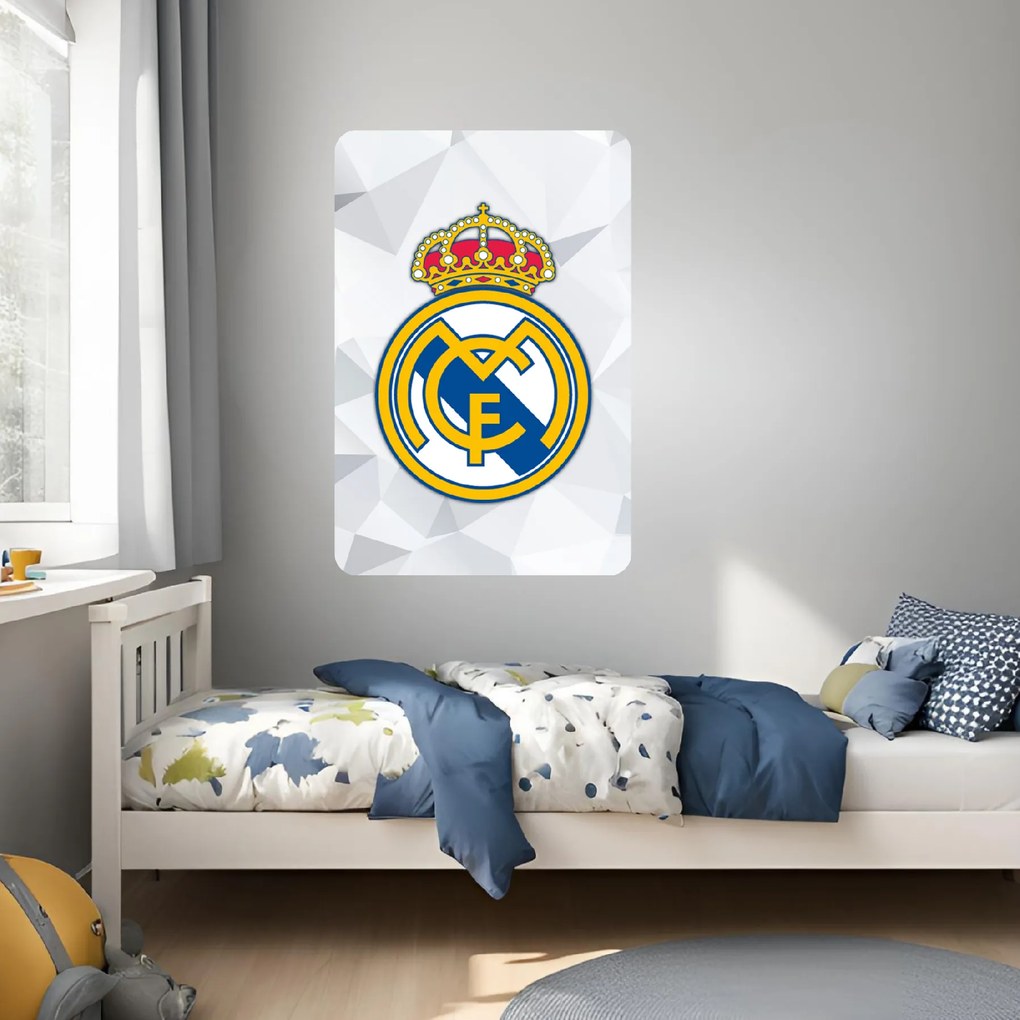Textilná nálepka na stenu "Real Madrid CF"