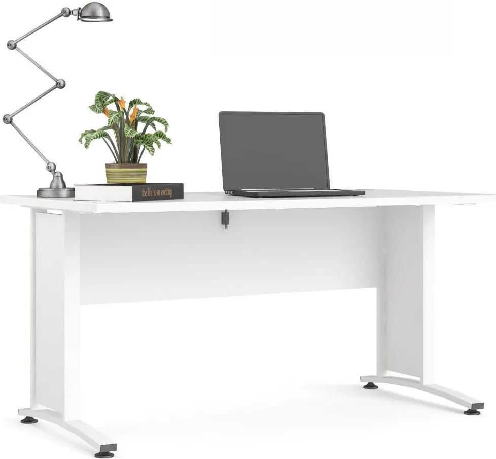 Písací stôl Officer 80400/71 150 cm biely