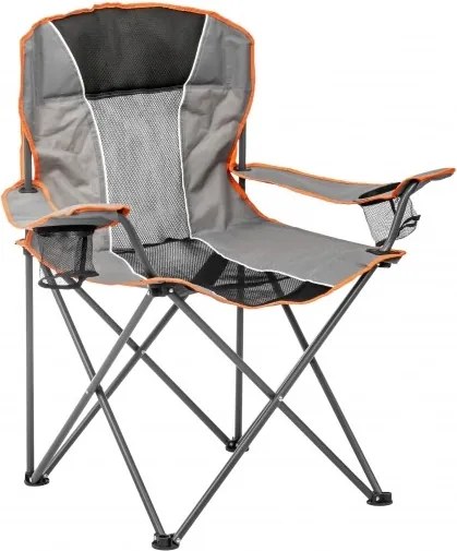 MI Kempingová stolička GRAPHITE ORANGE