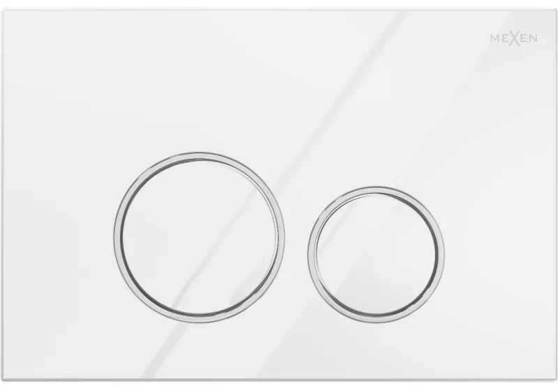 Mexen FENIX 05 - TLAČIDLO PRE Mexen MODUL, BIELA/CHROM - 600500