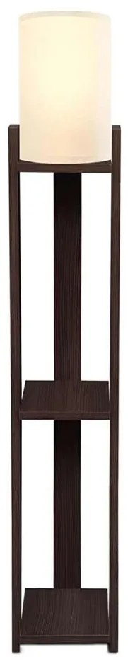 Stojacia lampa AYD 1xE27/40W/230V hnedá/krémová
