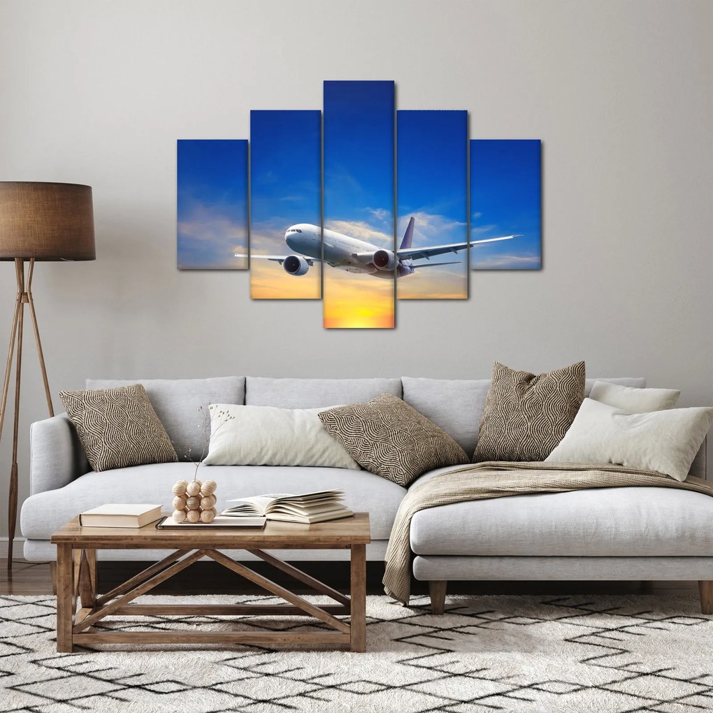 Obraz lietadla (150x105 cm)
