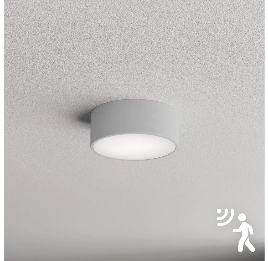 Brilagi - Stropné svietidlo so senzorom CLARE 1xE27/24W/230V pr. 20 cm šedá