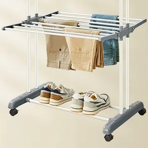 Sušák na prádlo Nehy 173 cm šedý/bílý