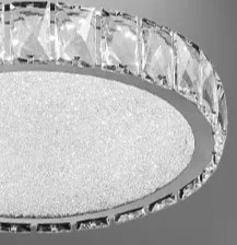 LED krištáľ strop svietidlo GIRO LUXERA 62423 Ø60