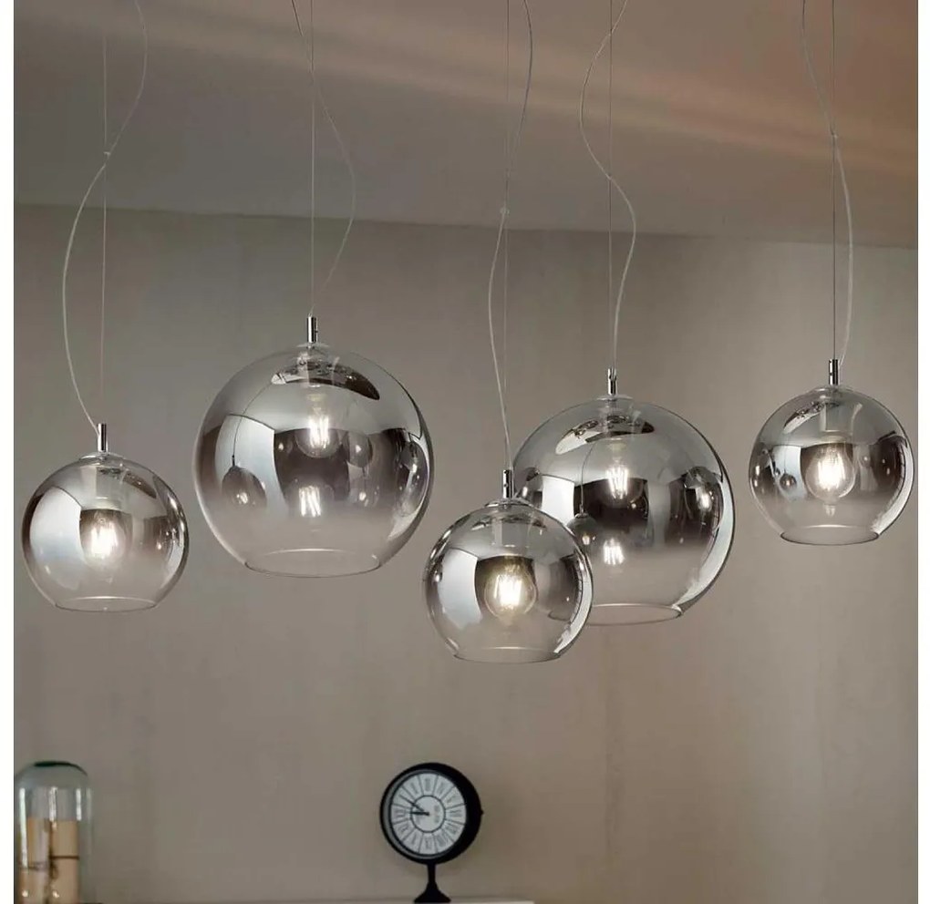 Ideal Lux - Luster na lanku NEMO PLUS 5xE27/42W/230V dymová