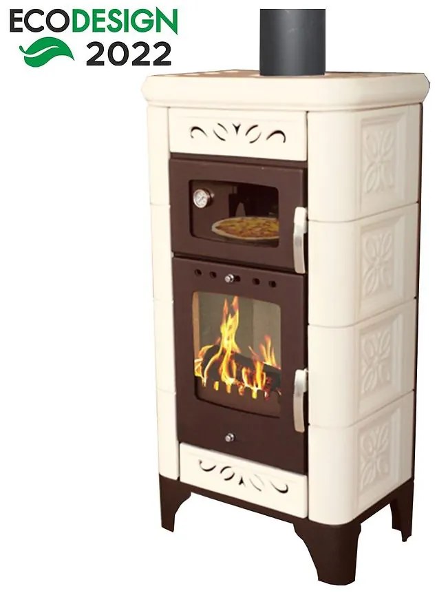 Krbové kachle Bologna II drab 6kw