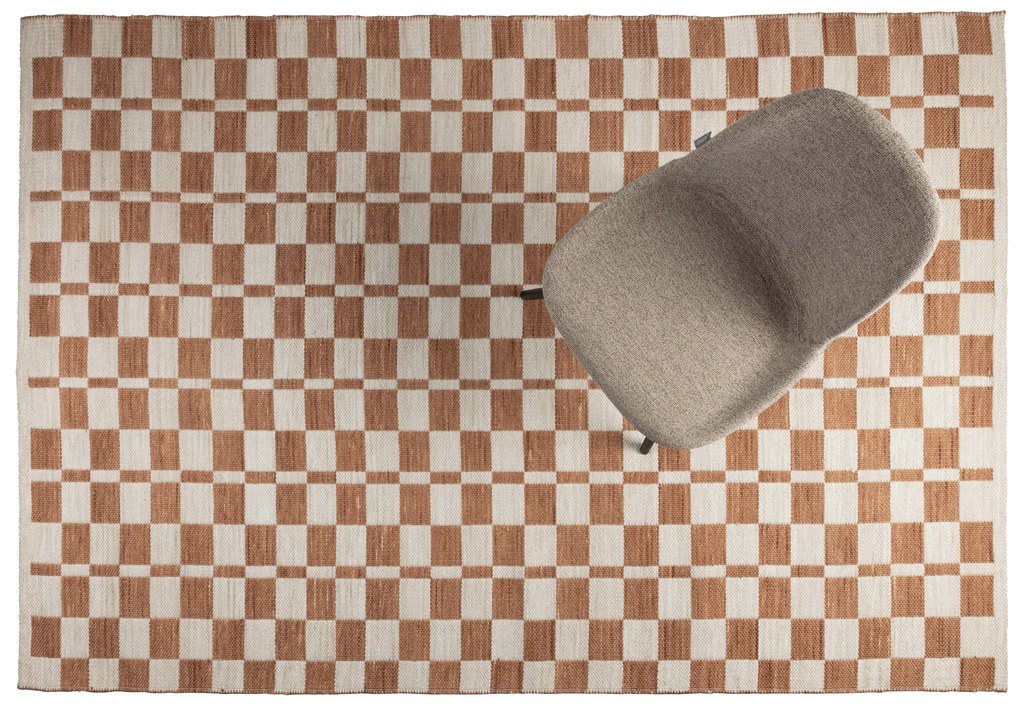 Zuiver Checker koberec s geometrickym vzorom