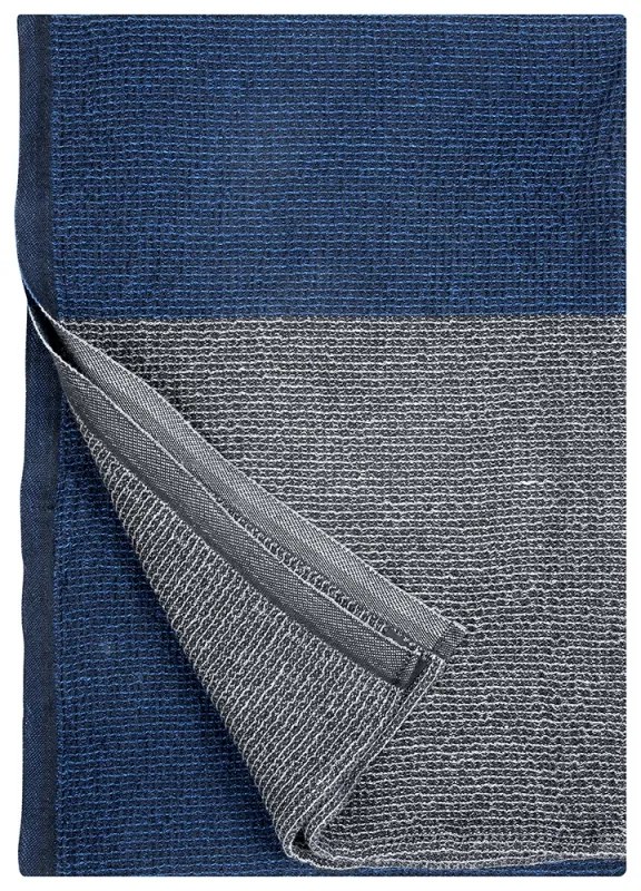 Uterák Terva, sivo-tmavo modrý blueberry, Rozmery 85x180 cm
