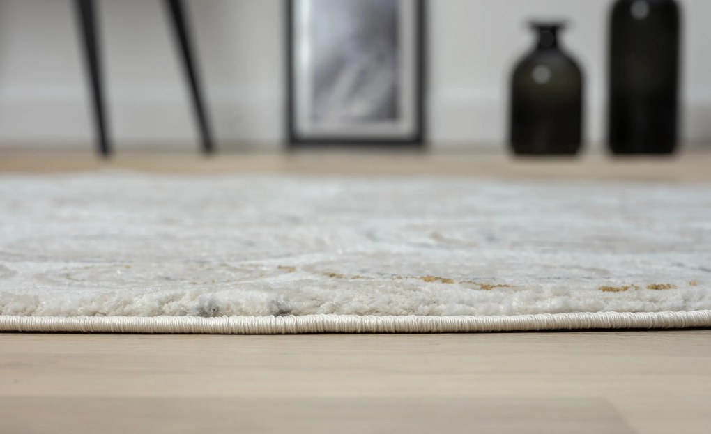 Kusový koberec My Style CA60050 creme kruh, 120x120 (priemer) kruh, béžová, chodba / predsieň, My Flair