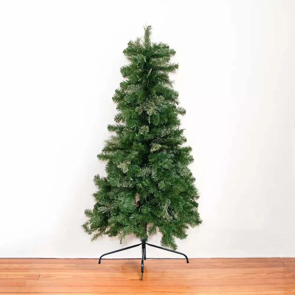 Umelý vianočný polovičný stromček, 80 LED- ov, 120 cm 140 vetiev