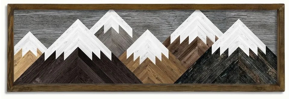 Nástenný obraz Mountains, 120 × 35 cm