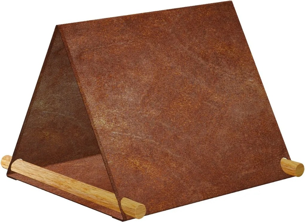 Vela Vtáčie kŕmidlo 25 x 25 x 20 cm, corten CORGARDEN 1041