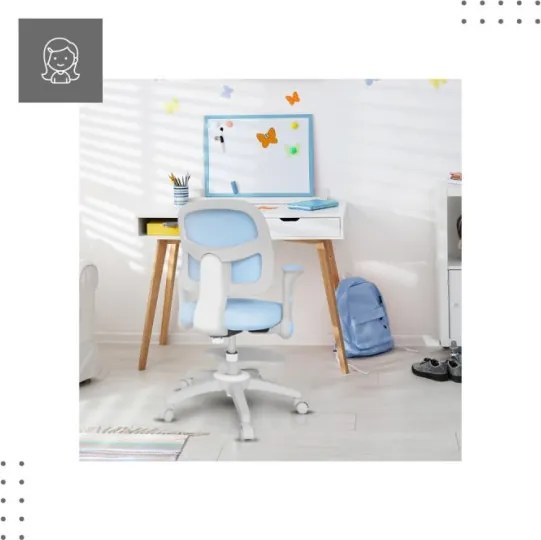 Detská otočná stolička Mark Adler Junior 5.0 Blue
