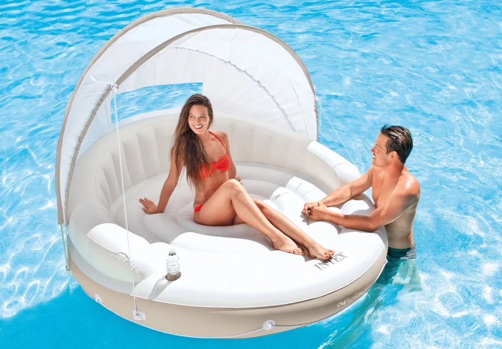 Intex Nafukovací ostrovček so strieškou 199x150cm INTEX 58292