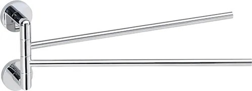 Bemeta Design STELLA: Držiak uterákov, 445 mm, dvojitý, otočný - 166204102