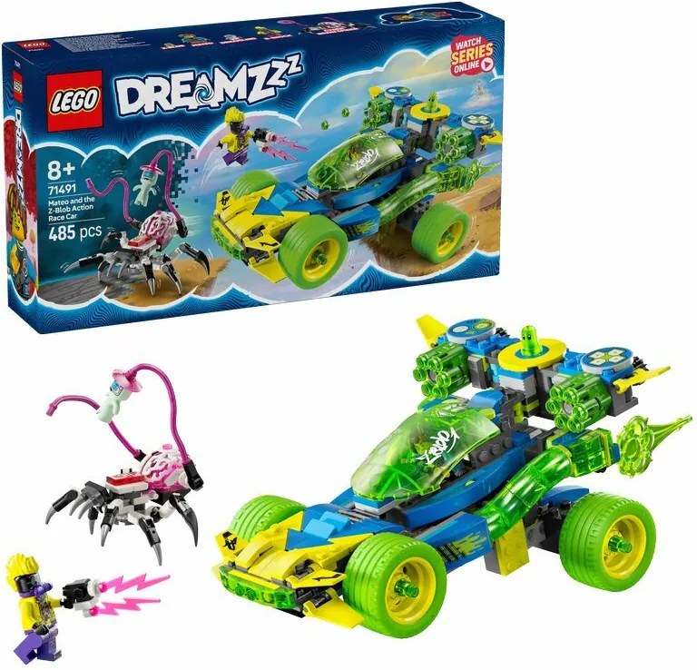 LEGO 71491 DREAMZZ Mateo a pretekárske auto Z-Blob