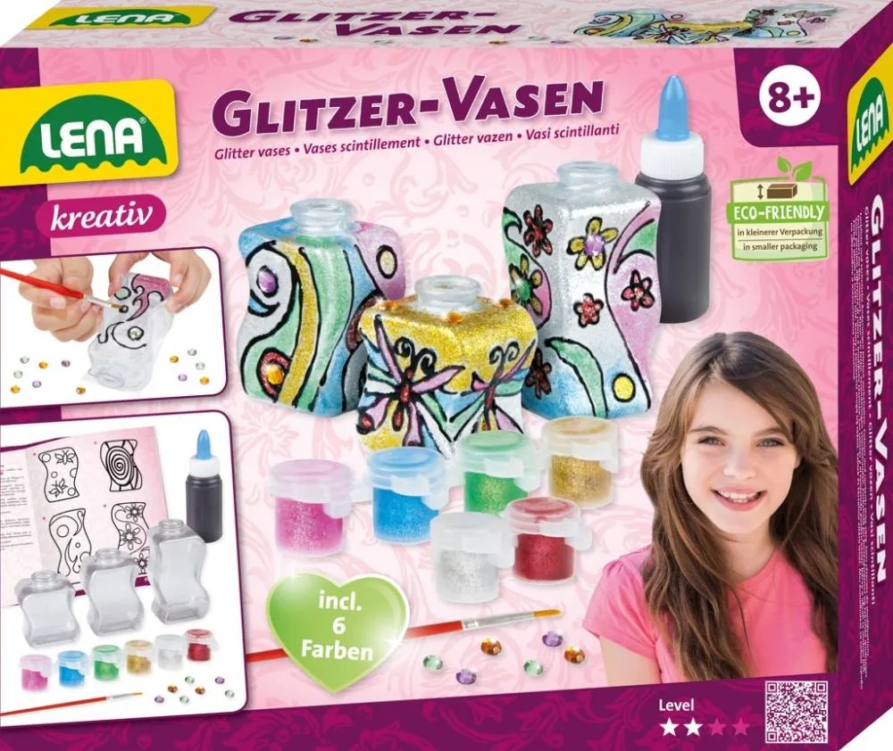 Lena Maľovanie na sklo žiarivé farby