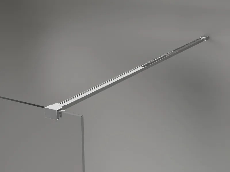 Mexen Lunar sprchová stena pravá 120 x 200 cm, 8mm číre sklo, chrómová, 830-120-000-01-00-P