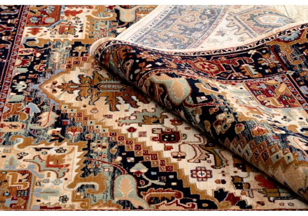 Vlnený kusový koberec Keshan béžový 160x230cm