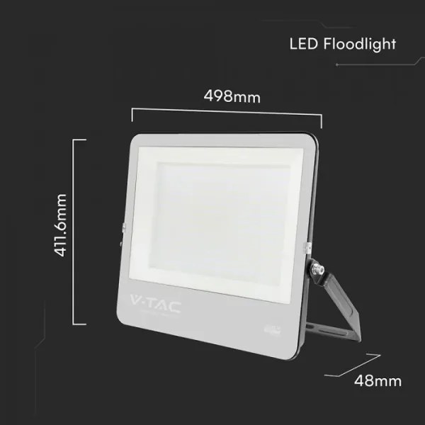 LED reflektor LED/300W/230V 4000K IP65 čierny