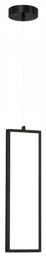 Toolight Toolight, LED stropné osvetlenie 6W, 3500lm, 3000K, LHJ083-1CP, čierna, OSW-50057