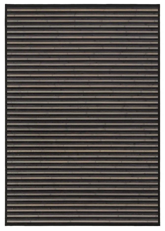 Sivý bambusový koberec 140x200 cm – Casa Selección