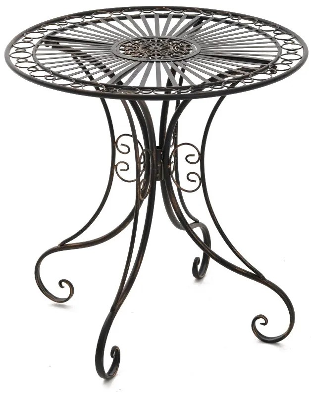 Kovový stôl GS13437402 - Bronzová