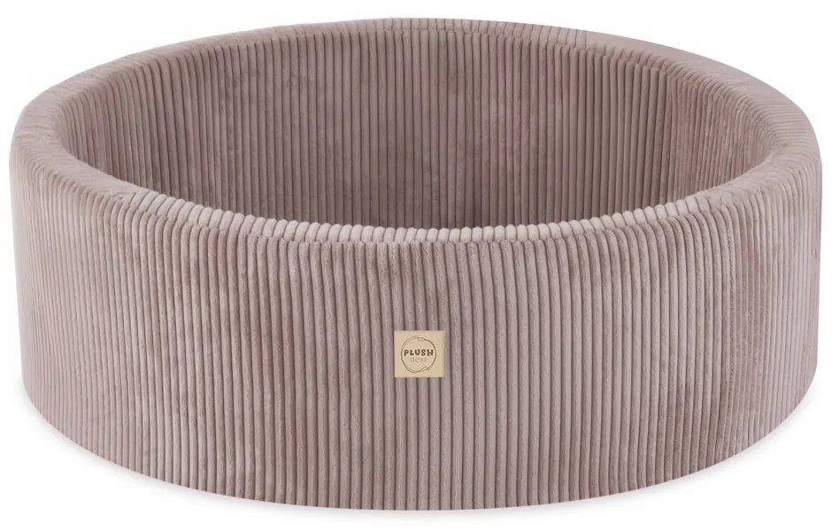 Suchý bazén pre deti menčester 90 x 30 + 200 loptičiek - pre dievčatko - béžová