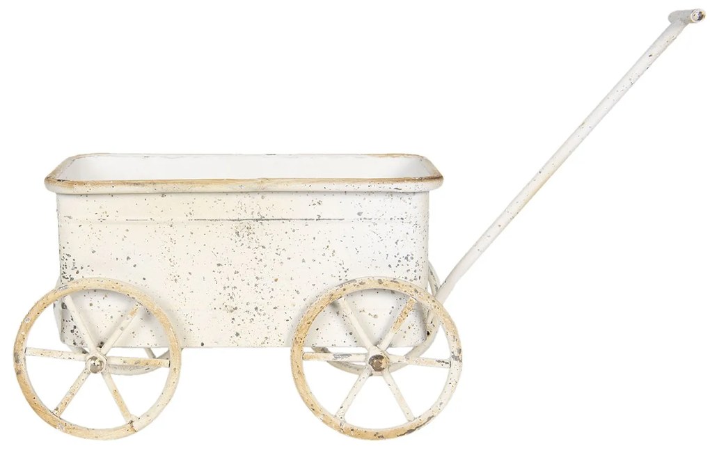 Retro kvetináč v tvare vozíku - 29 * 16 * 16 cm