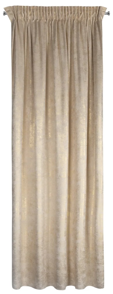 EUROFIRANY ZATEMŇOVACÍ ZÁVES NA PÁSKE AVENA 135X270 CM VZOROVANÁ