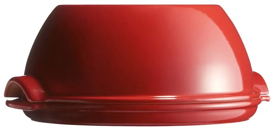 Červená keramická forma na chlieb Emile Henry, ⌀ 29,5 cm