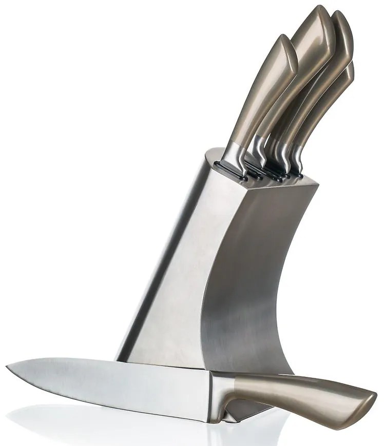 Sada nožov Metallic Platinum 5 ks