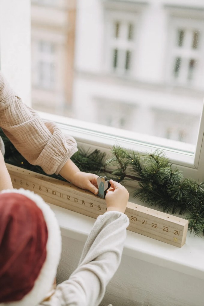 Ib Laursen Adventný kalendár Angel 50 cm