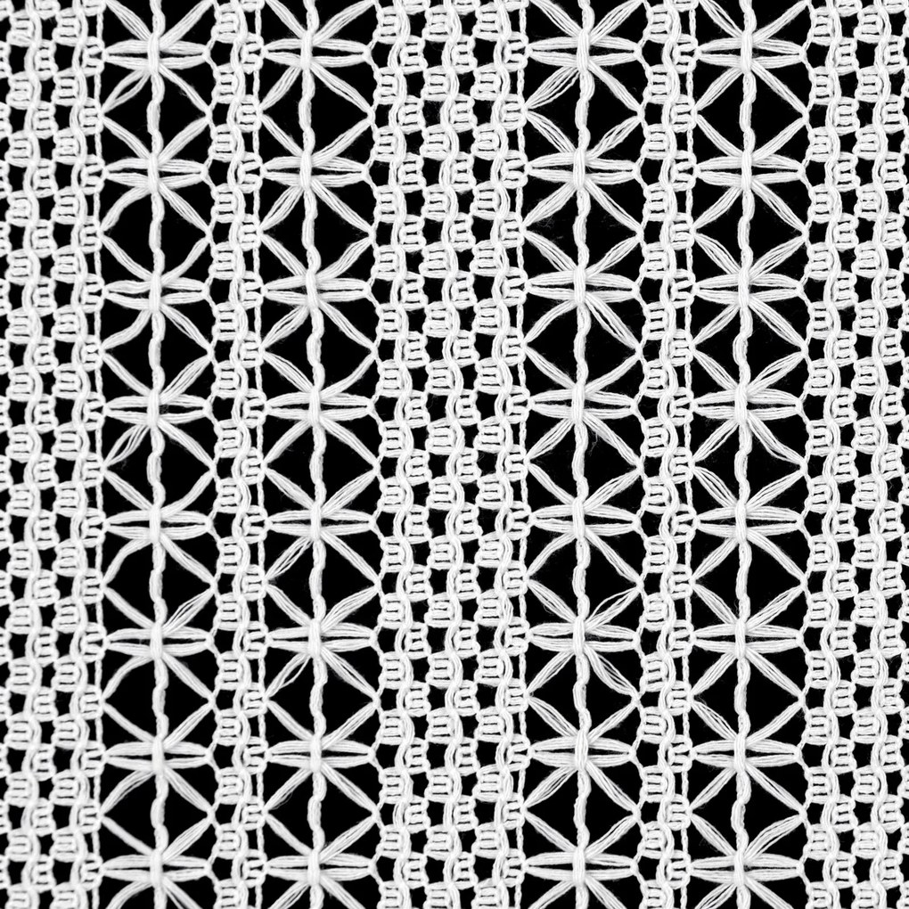 ZÁVES NA PÁSKE BONITA 140X270 CM BIELA