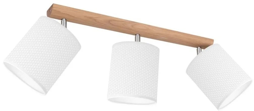 Spot-Light 2037400511549 - Bodové svietidlo BENITA 3xE27/25W/230V dub