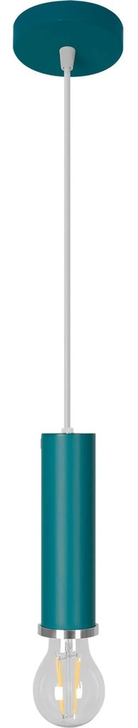 Toolight OSTI A, samostatné závesné svietidlo 1xE27 APP108-1CP, modrá, OSW-00225