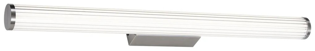 Retro nástenná lampa Gunmetal 80,4 cm vrátane LED IP44 - Coco